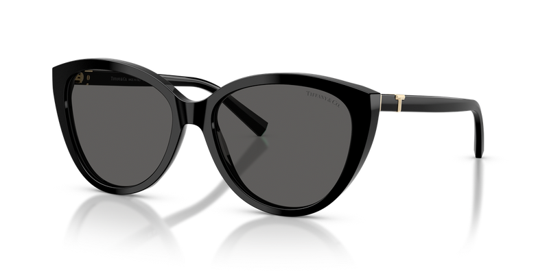 Tiffany TF4251 in Black / Dark Grey (8001S4) - Front View