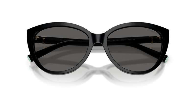 Tiffany TF4251 in Black / Dark Grey (8001S4) - Side View