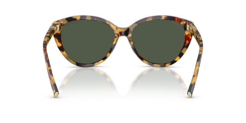 Tiffany TF4251 in Blonde Havana / Polarized Green (80649A) - Alternate View