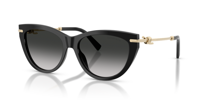 Tiffany TF4253F in Black / Grey Gradient (80013C) - Front View