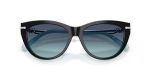 Black On Tiffany Blue / Azure Gradient Blue (80559S)