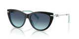 Black On Tiffany Blue / Azure Gradient Blue (80559S)