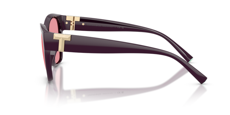 Tiffany TF4254U in Deep Kunzite / Pink Internal Mirror Silver (84279L) - Alternate View