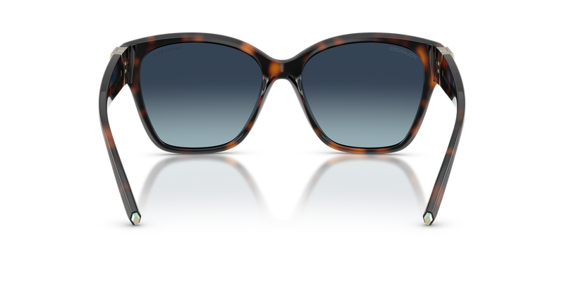 Tiffany TF4254U in Havana / Azure Gradient Blue Polarized (84554U) - Alternate View