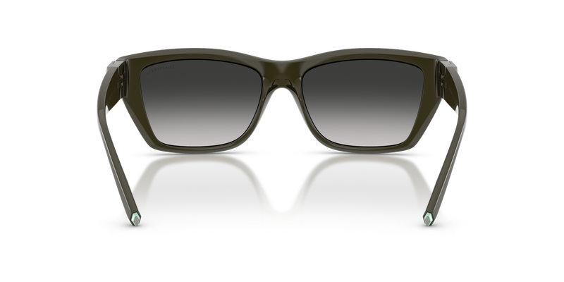 Tiffany TF4255U in Coca Cola Sapphire / Gray Gradient (84463C) - Alternate View