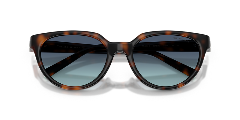 Tiffany TF4256D in Havana / Azure Gradient Blue (80159S) - Alternate View