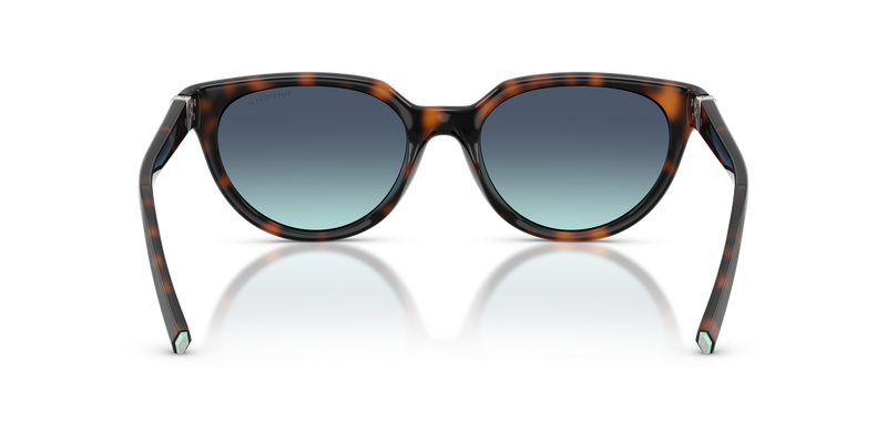 Tiffany TF4256D in Havana / Azure Gradient Blue (80159S) - Alternate View