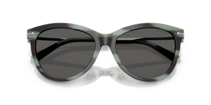 Striped Black Tiffany / Dark Grey (8443S4)