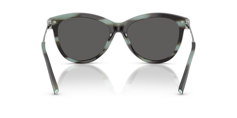 Tiffany TF4258BU in Striped Black Tiffany / Dark Grey (8443S4) - Alternate View