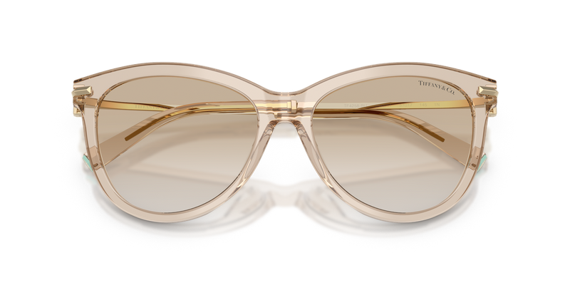 Tiffany TF4258BU in Crystal Beige / Neutral Gradient Light Grey (844511) - Alternate View