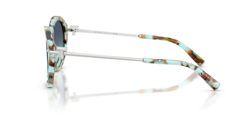 Tiffany TF4259 in Blonde Tiffany Havana / Azure Gradient Blue (84419S) - Alternate View