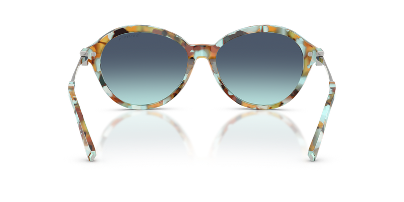 Tiffany TF4259 in Blonde Tiffany Havana / Azure Gradient Blue (84419S) - Alternate View