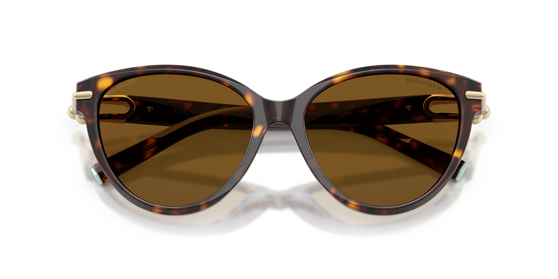 Tiffany TF4261F in Havana / Dark Brown Polarized (801583) - Alternate View