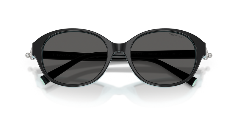 Tiffany TF4263D in Black On Tiffany Blue / Dark Grey (8055S4) - Alternate View