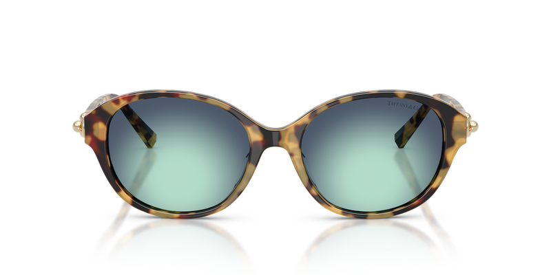 Tiffany TF4263D in Blonde Havana / Gradient Blue (80649S) - Alternate View