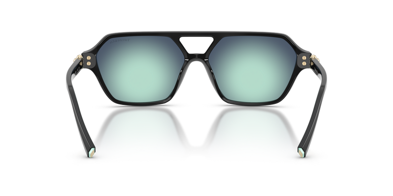 Tiffany TF4264U in Black / Gradient Blue (80019S) - Temple Detail