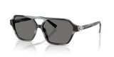 Striped Black Tiffany / Dark Grey Polarized (844381)
