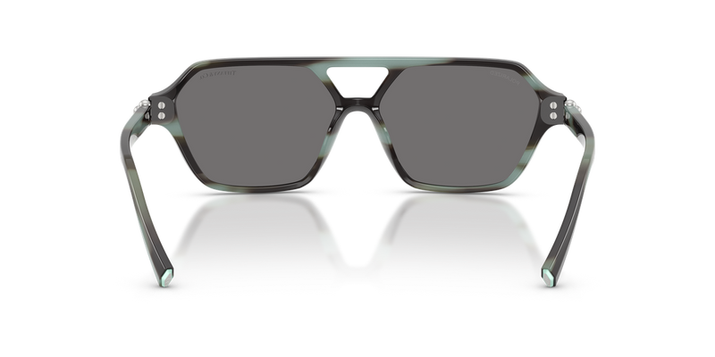 Tiffany TF4264U in Striped Black Tiffany / Dark Grey Polarized (844381) - Alternate View