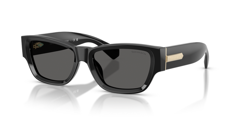 Tiffany TF4265U in Black / Dark Grey (8001S4) - Front View