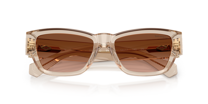 Tiffany TF4265U in Crystal Beige / Brown Gradient (84453B) - Alternate View