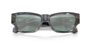 Black Havana / Light Azure Mirror Silver (845365)