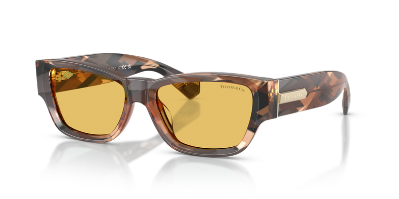 Tiffany TF4265U in Brown Havana / Yellow (845485) - Alternate View