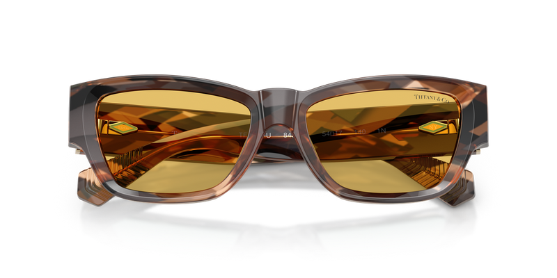 Tiffany TF4265U in Brown Havana / Yellow (845485) - Alternate View