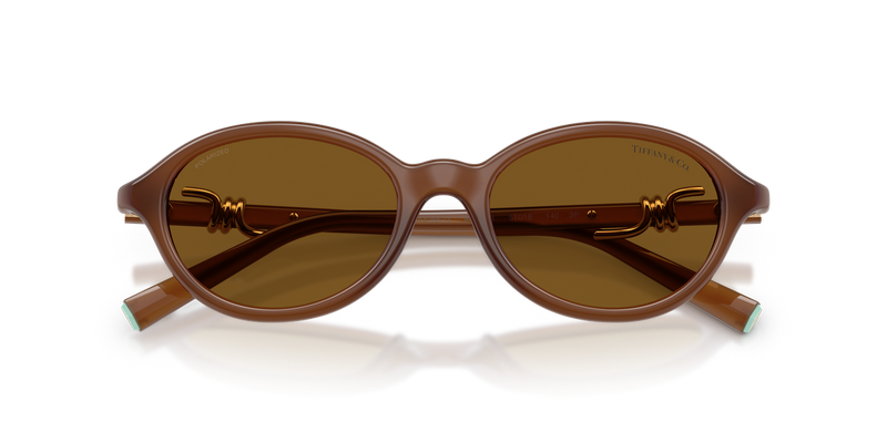 Tiffany TF4266U in Transparent Honey - Side View