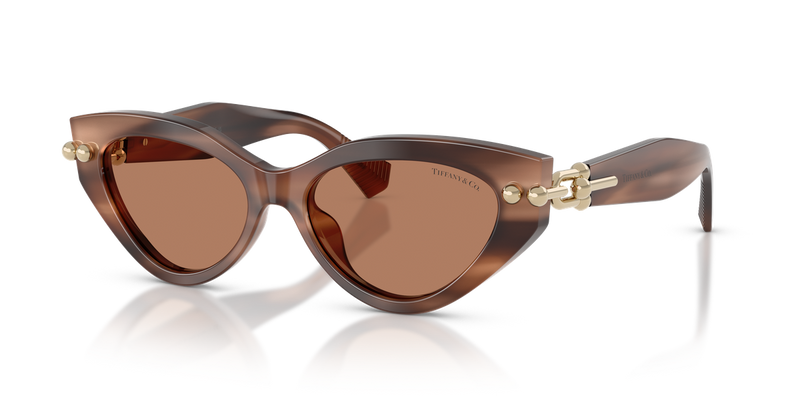 Tiffany TF4268U in Striped Brown - Alternate View