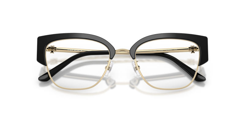 Tory Burch TY1101 in Shiny Light Gold/Black - Side View