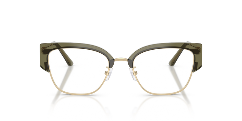 Tory Burch TY1101 in Shiny Light Gold/Transparent Olive - Alternate View