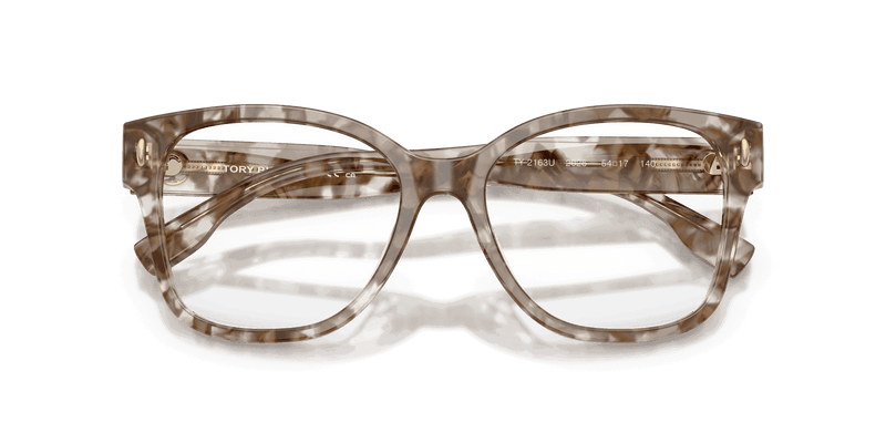 Tory Burch TY2163U in Crystal Brown Tortoise (2026) - Side View