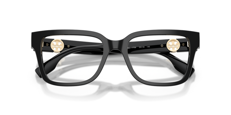 Tory Burch TY2168U in Black / Demo Lens (1709) - Side View
