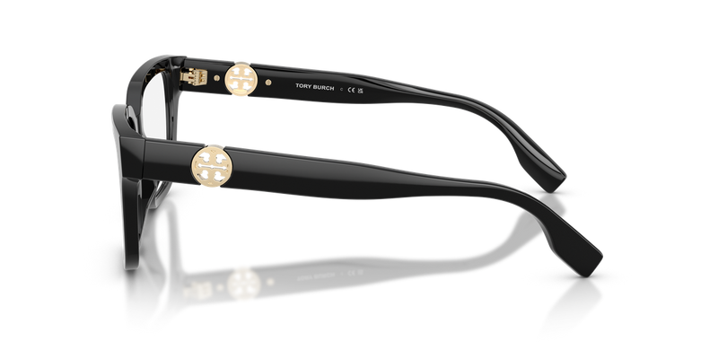 Tory Burch TY2168U in Black / Demo Lens (1709) - Back View