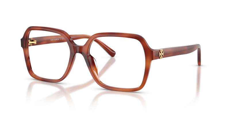 Tory Burch TY2173U in Soft Amber Tortoise - Front View