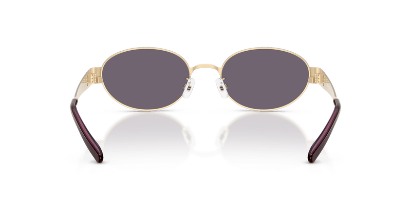 Tory Burch TY6116 in Shiny Light Gold / Purple (33461A) - Alternate View