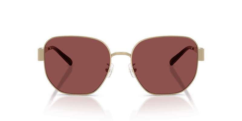 Tory Burch TY6117 in Brushed Light Gold / Wine (336275) - Alternate View