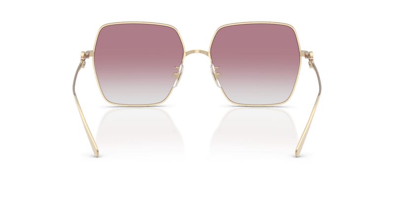 Tory Burch TY6118D in Shiny Light Gold / Grey Gradient Violet (33468G) - Alternate View