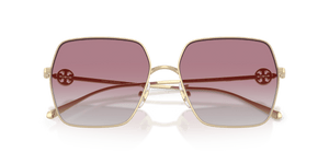 Shiny Light Gold / Grey Gradient Violet (33468G)