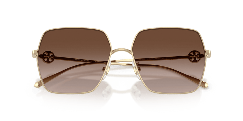 Tory Burch TY6118D in Brushed Light Gold / Brown Gradient (336213) - Alternate View