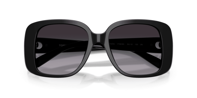 Tory Burch TY7223U in Black / Light Grey Gradient Dark Grey (17098G) - Alternate View