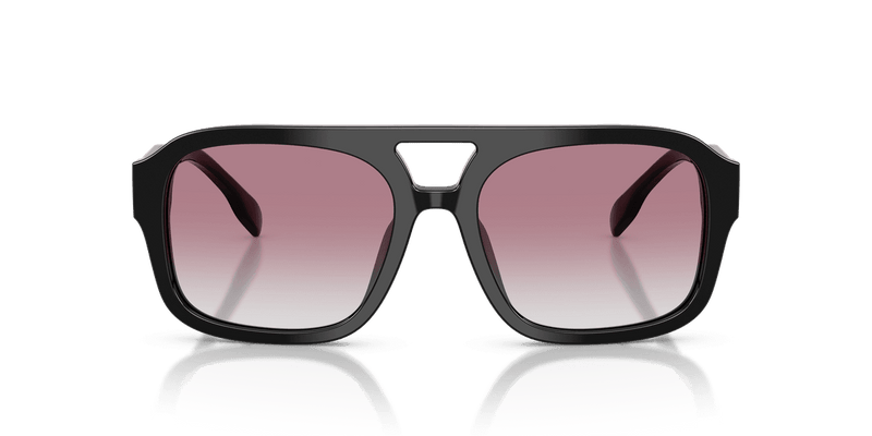 Tory Burch TY7224U in Black / Grey Gradient Violet (170973) - Back View