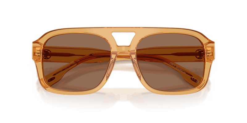 Tory Burch TY7224U in Yellow/Brown / Solid Brown (205584) - Alternate View