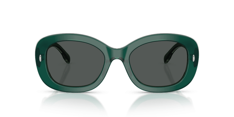 Tory Burch TY7226U in Dark Green/Transparent Sage / Dark Grey (205487) - Alternate View