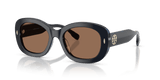 Blue Crystal / Solid Brown (205773)