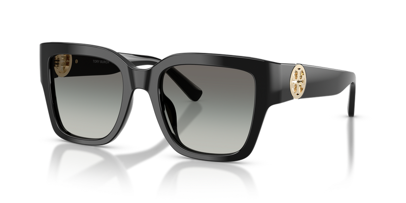 Tory Burch TY7228U in Black / Grey Gradient (170911) - Front View