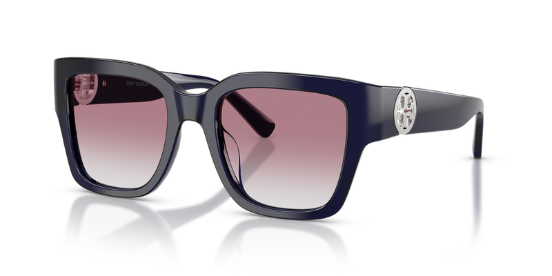 Tory Burch TY7228U in Dark Transparent Blue / Gradient Violet (20678G) - Alternate View