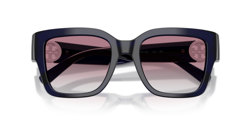 Tory Burch TY7228U in Dark Transparent Blue / Gradient Violet (20678G) - Alternate View