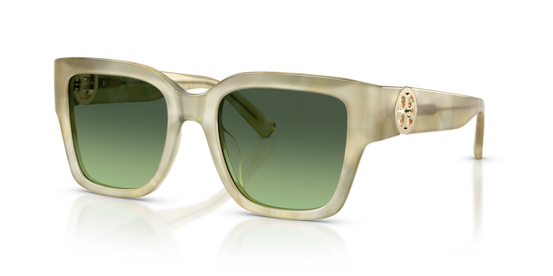 Tory Burch TY7228U in Green Marble / Green Gradient (20702A) - Alternate View