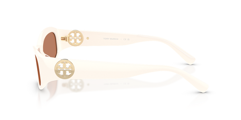 Tory Burch TY7229U in Bone / Light Brown (207573) - Alternate View